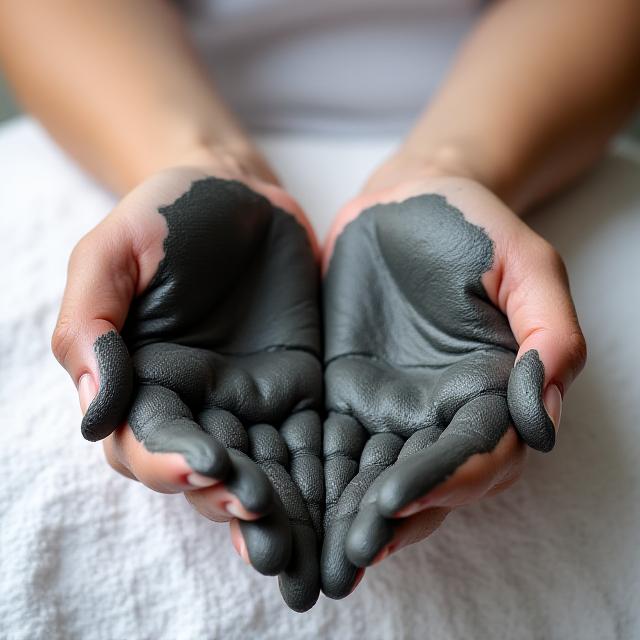 Vulkanisches Mineralbad für Hände